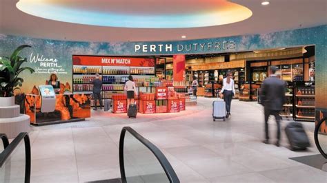 perth duty free store.